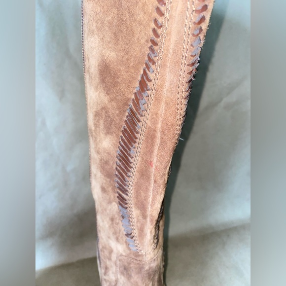 Cold water Creek Leather Boots Size 6M - Picture 3 of 11